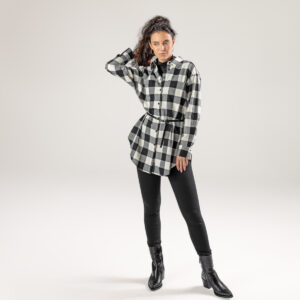 Ženska flanela srajca iz 100% eko bombaža karo Ženska flanela srajca iz 100% eko bombaža karo