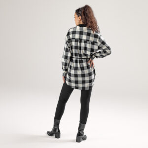 Ženska flanela srajca iz 100% eko bombaža karo Ženska flanela srajca iz 100% eko bombaža karo