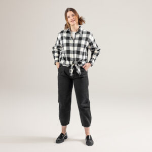 Ženska flanela srajca iz 100% eko bombaža karo Ženska flanela srajca iz 100% eko bombaža karo