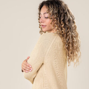 Ženska jopa Olivia 100% eko bombaž NATUR Ženska jopa Olivia 100% eko bombaž NATUR