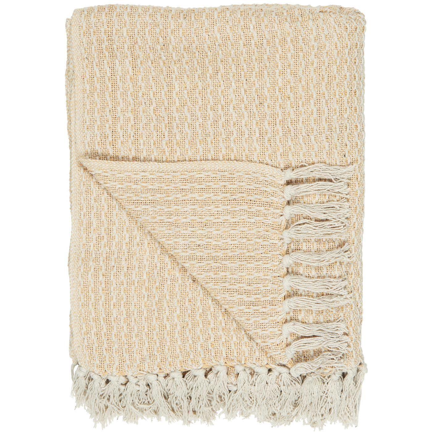 Deka 100% bombaž cream/yellow Deka 100% bombaž cream/yellow