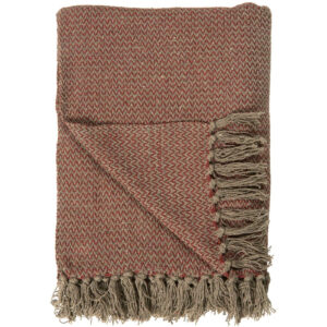 Deka 100% bombaž red brown