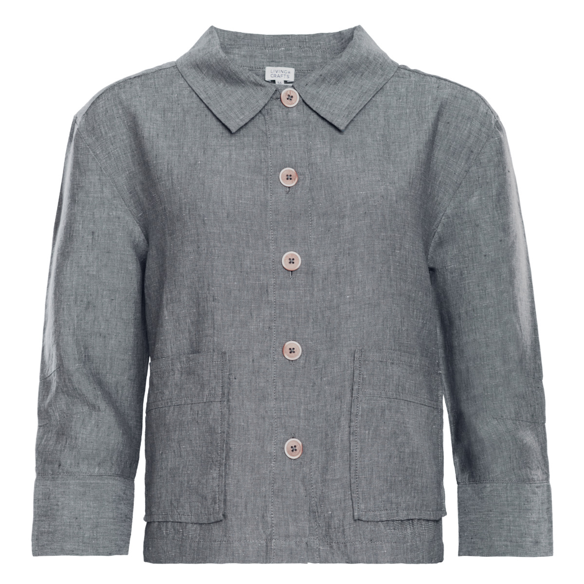 Ženska jakna ONYX 100% lan SIVA Ženska jakna ONYX 100% lan SIVA