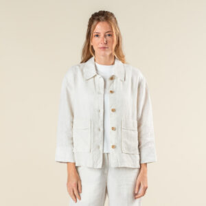 Ženska jakna ONYX 100% lan NATUR Ženska jakna ONYX 100% lan NATUR