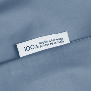 Posteljnina ekološki bombaž saten FADED BLUE več dimenzij Posteljnina ekološki bombaž saten FADED BLUE več dimenzij