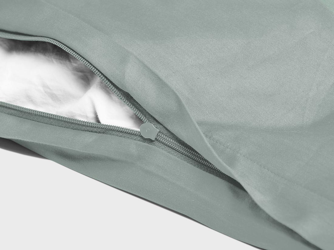 Posteljnina ekološki bombaž saten SEA GREEN več dimenzij Posteljnina ekološki bombaž saten SEA GREEN več dimenzij