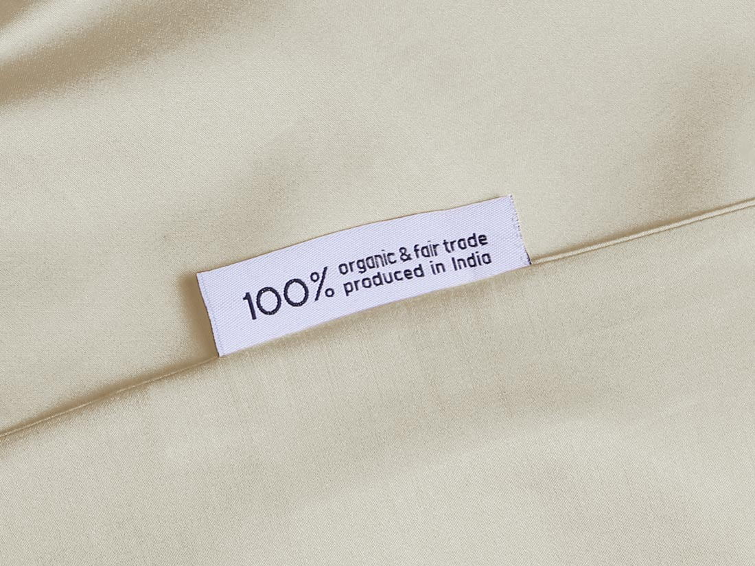 Posteljnina ekološki bombaž saten SANDY GREY več dimenzij Posteljnina ekološki bombaž saten SANDY GREY več dimenzij