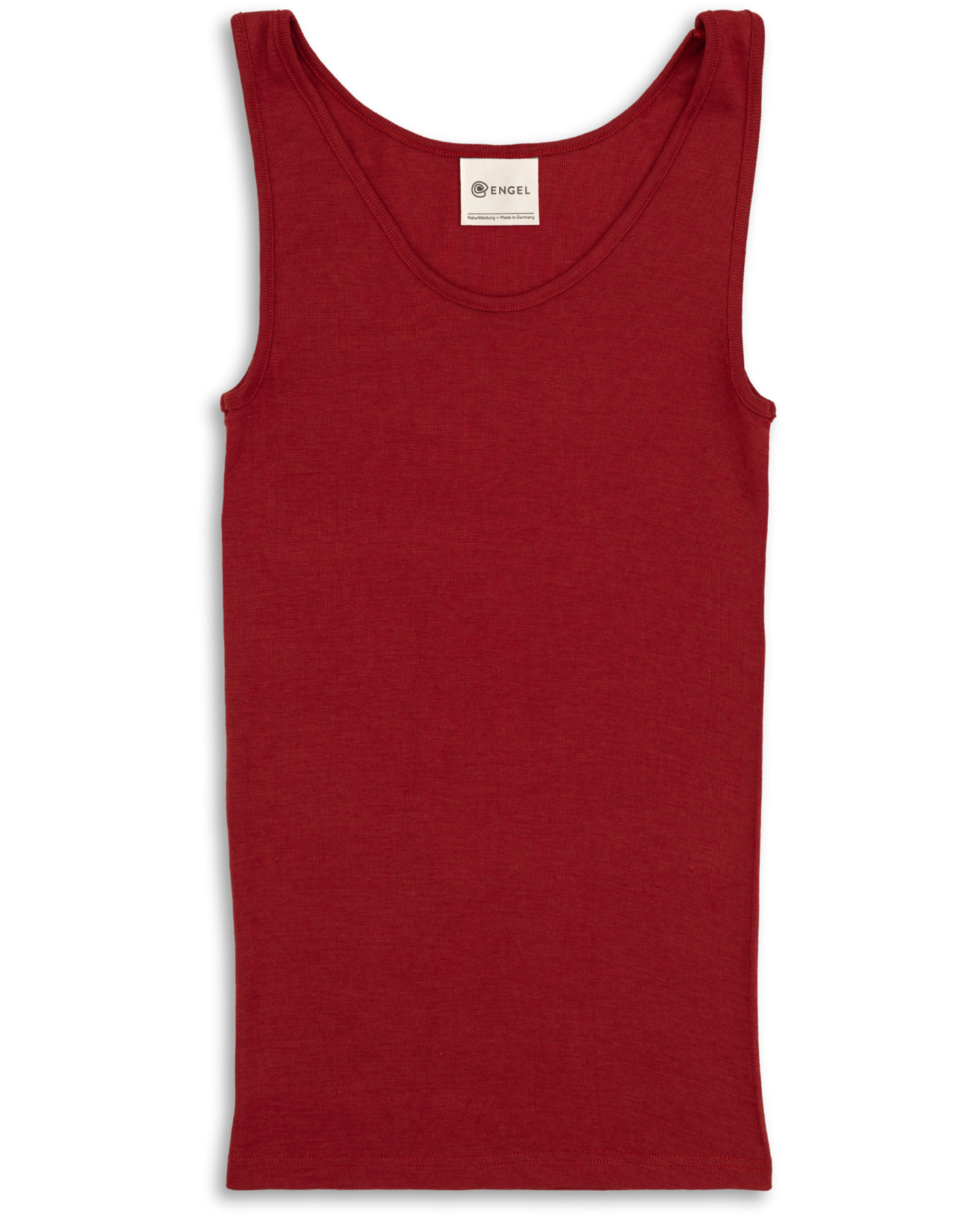 Ženska spodnja majica, rdeča - volna, svila Ženska spodnja majica, rdeča - volna, svila