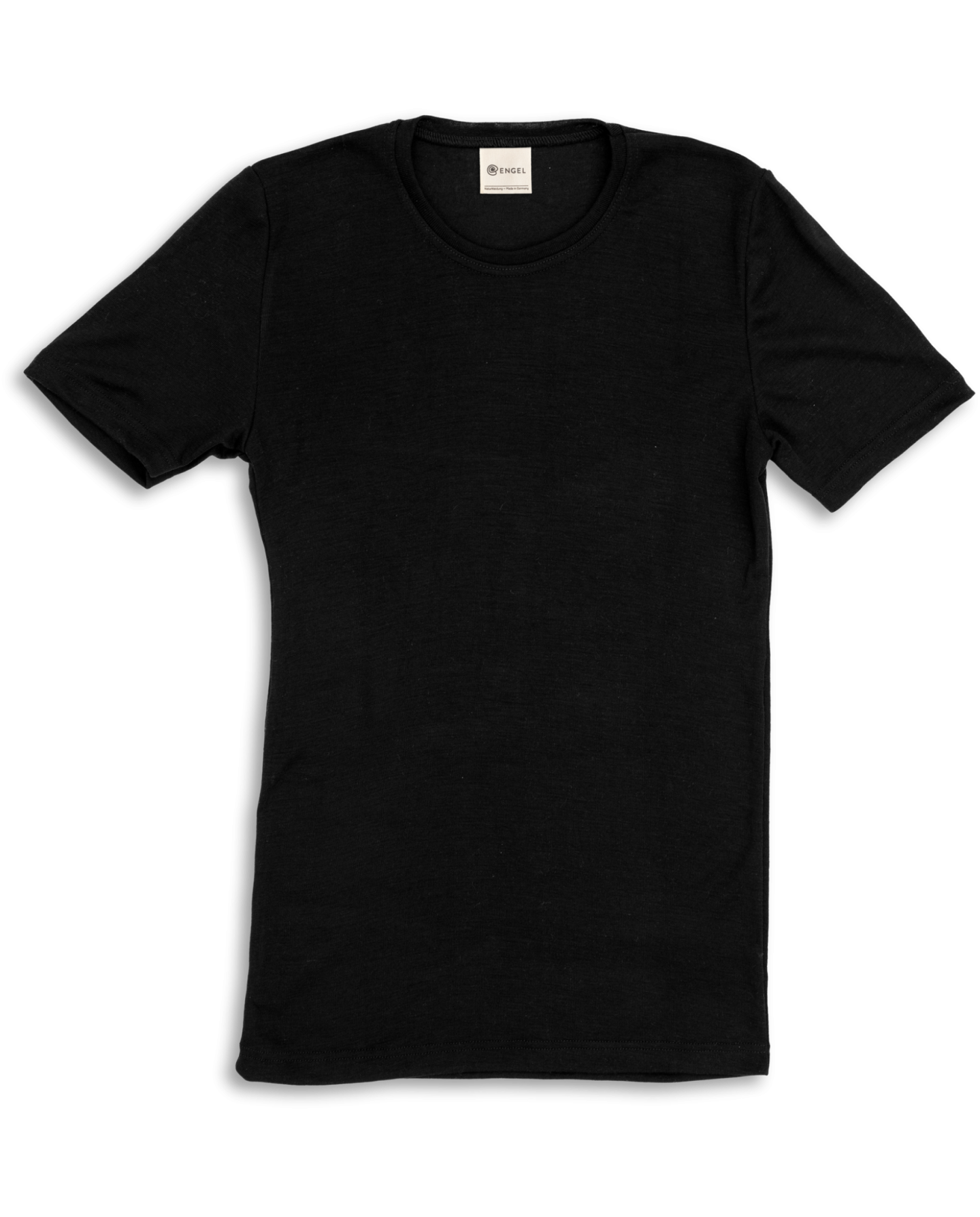 Moška majica KR, črna - volna, svila