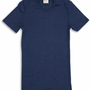 Moška majica KR, modra - volna, svila