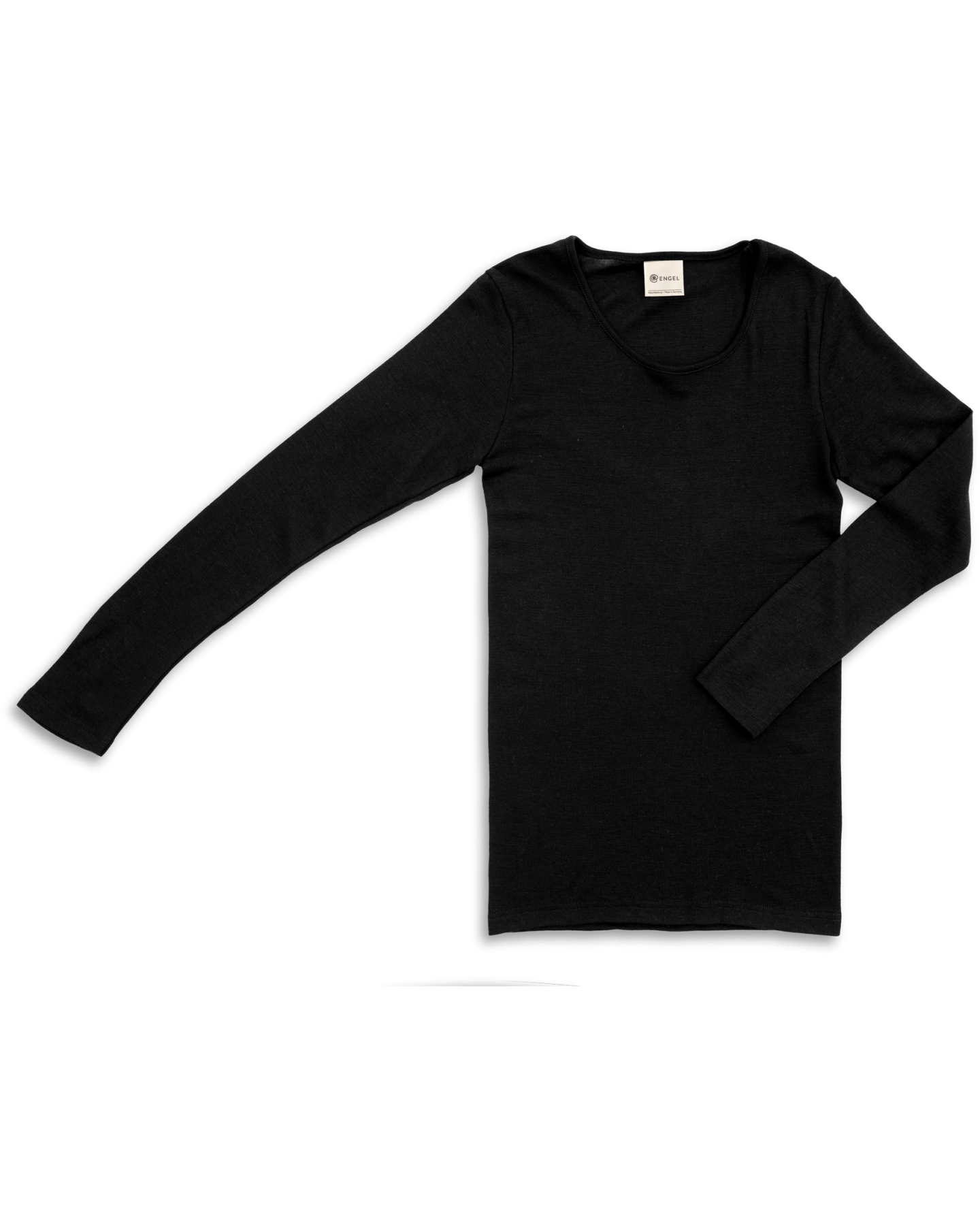 Ženska majica DR, črna - volna, svila