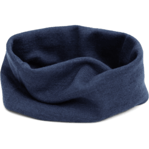 Otroški šal navy - volna, svila unisize Otroški šal navy - volna, svila unisize