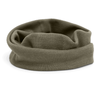 Otroški šal olive - volna, svila unisize Otroški šal olive - volna, svila unisize