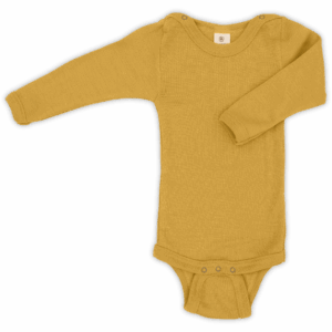 Otroški body DR saffron- volna, svila od 50-104 Otroški body DR saffron- volna, svila od 50-104