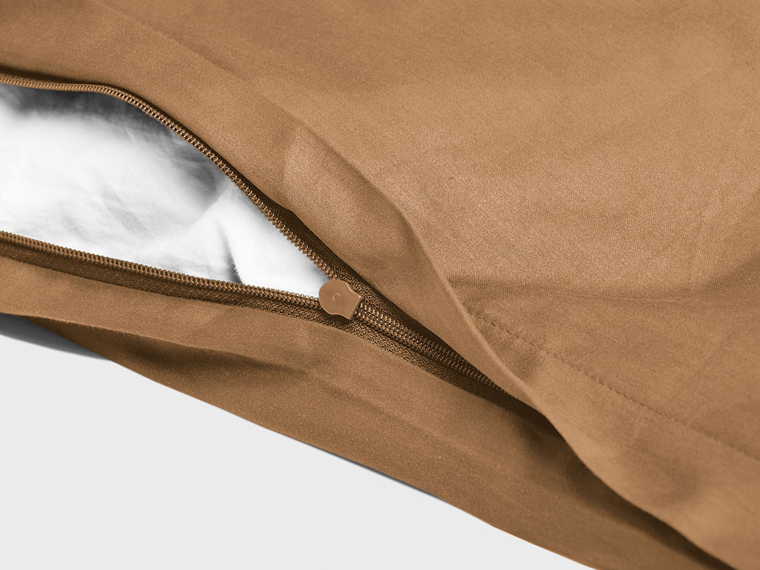 Posteljnina ekološki bombaž saten CARAMEL več dimenzij Posteljnina ekološki bombaž saten CARAMEL več dimenzij