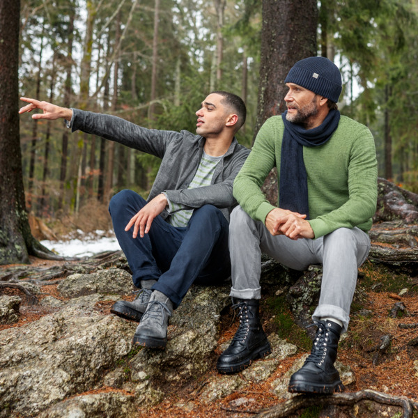 EKO Bombažni Šal MIDNIGHT EKO Bombažni Šal MIDNIGHT