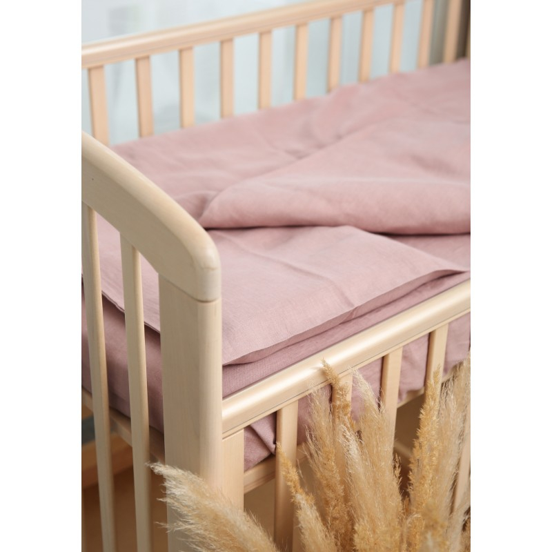 Otroška posteljnina 100% lan, pink 100x135 Otroška posteljnina 100% lan, pink 100x135