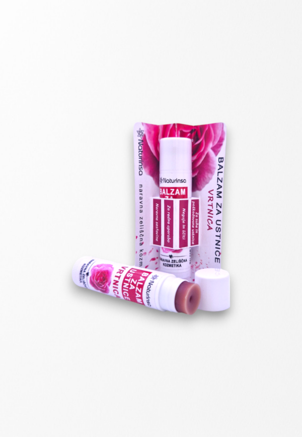 Zeliščni balzam za ustnice Vrtnica