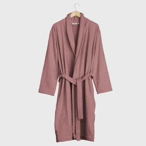 Kopalni plašč ekološki bombaž dots BLUSH ROSE