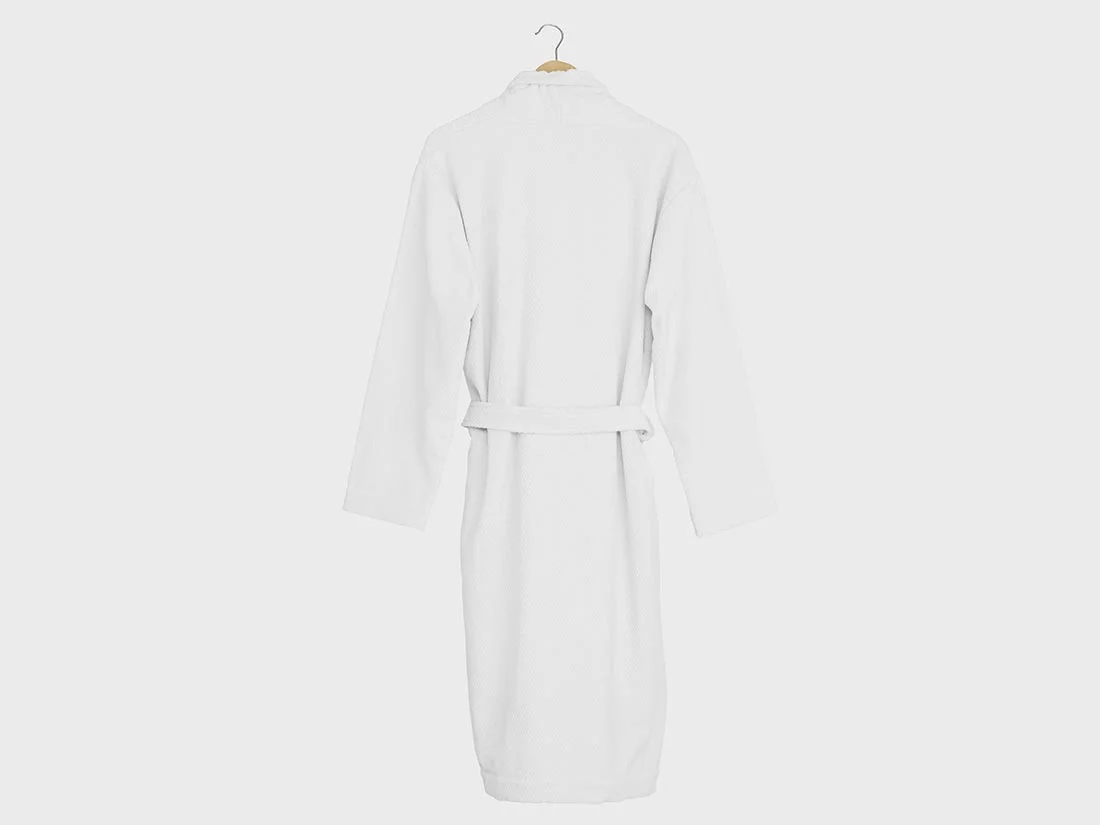 Kopalni plašč ekološki bombaž dots BEL Kopalni plašč ekološki bombaž dots BEL