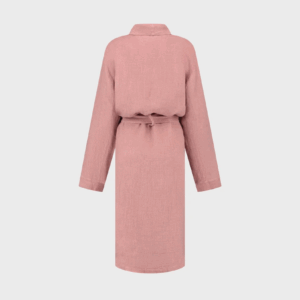 Kopalni plašč lan BLUSH ROSE