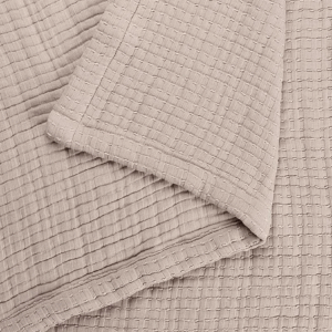 Deka iz 100% eko bombaža, 200x220 ali 240x260, TAUPE