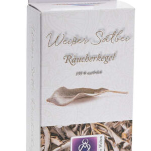 Kadilni stožci Beli žajbelj 20g. 