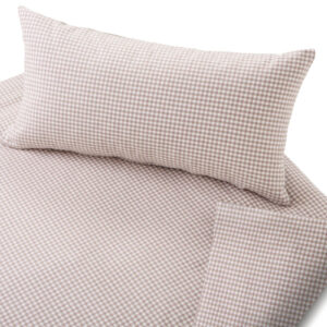 Posteljnina flanela karo sand Chalet 140x200,50x70 Posteljnina flanela karo sand Chalet 140x200,50x70