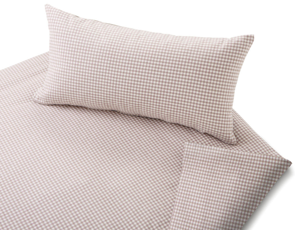 Posteljnina flanela karo sand Chalet 140x200,50x70 Posteljnina flanela karo sand Chalet 140x200,50x70