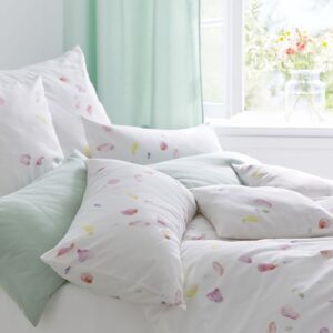 Posteljnina Blutenblatter saten, več dimenzij Posteljnina Blutenblatter saten, več dimenzij