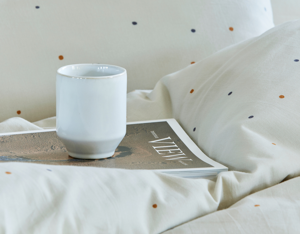 Posteljnina Dots saten, več dimenzij Posteljnina Dots saten, več dimenzij