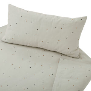 Posteljnina Dots saten, več dimenzij