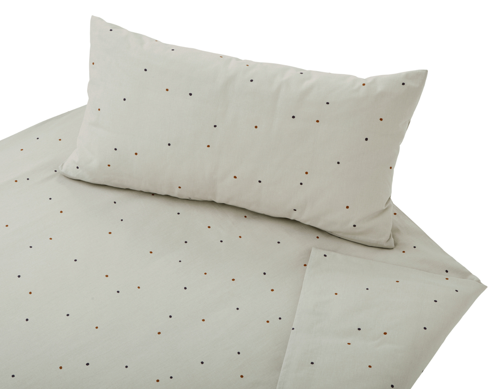 Posteljnina Dots saten, več dimenzij Posteljnina Dots saten, več dimenzij