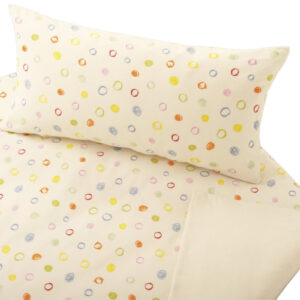 Otroška posteljnina FLANELA kritzelkreise 100x135,40x60