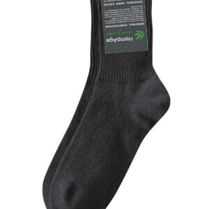 Nogavice konoplja, eko bombaž, volna, elastan ČRNE