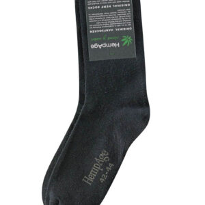 Nogavice konoplja, eko bombaž, elastan črne