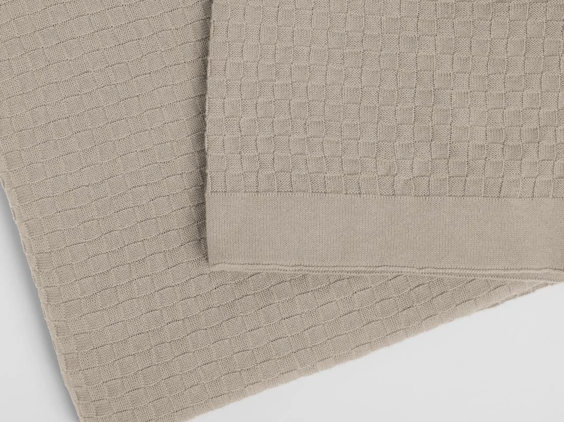 Deka iz 100% eko bombaža, 160x250, SAND Deka iz 100% eko bombaža, 160x250, SAND