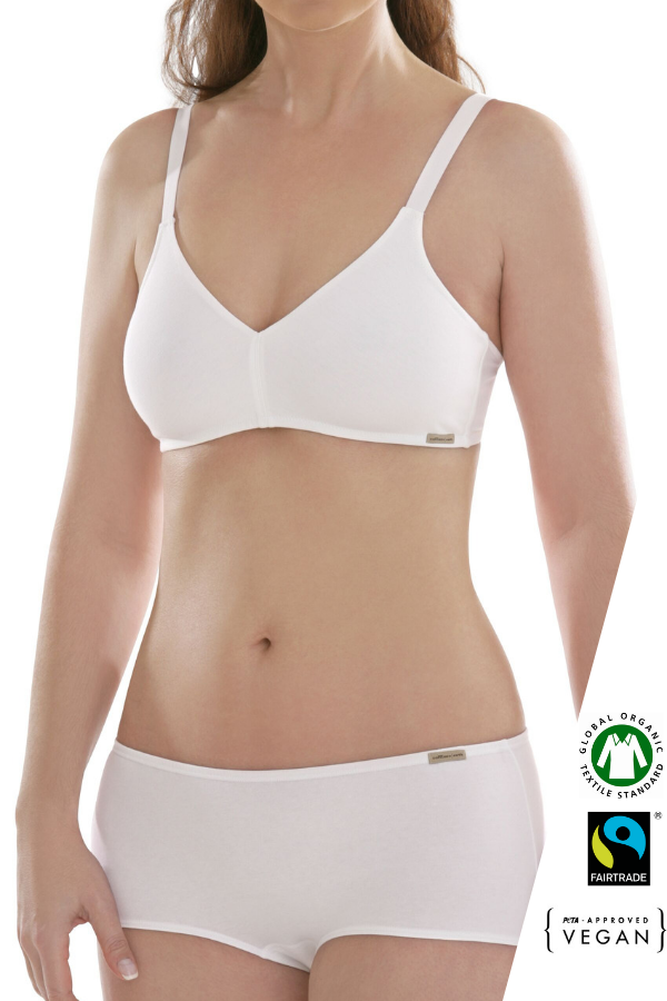 Eko Bombažni Nedrček, brez žičke BEL Eko Bombažni Nedrček, brez žičke BEL