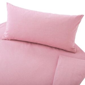 Posteljnina Chambray roza 140x200, 50x70