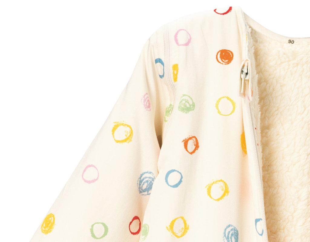 Spalna vreča Kritzelkreize pliš snemljivi rokavi Spalna vreča Kritzelkreize pliš snemljivi rokavi