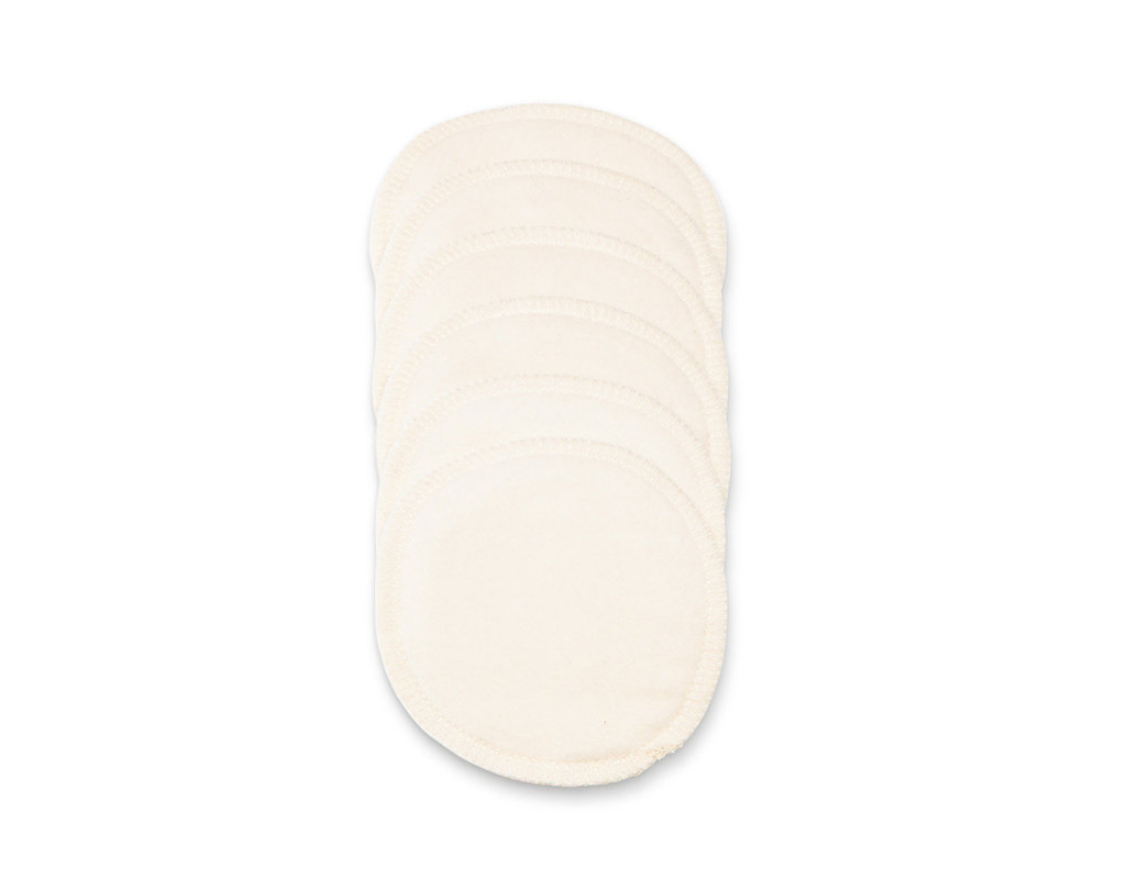 Pralne negovalne blazinice za prsi ekološki bombaž 12x12 6 kom Pralne negovalne blazinice za prsi ekološki bombaž 12x12 6 kom