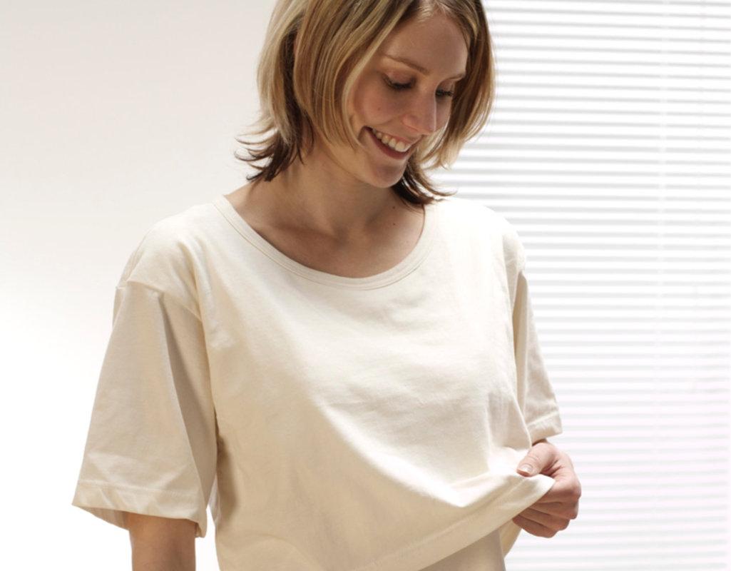 Majica za dojenje iz ekološkega bombaža Majica za dojenje iz ekološkega bombaža