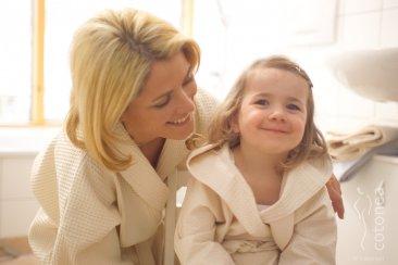 Kopalni plašč waffelpikee eko bombaž XL Kopalni plašč waffelpikee eko bombaž XL