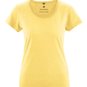 Ženska majica KR konoplja, bom. DH216 butter