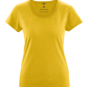 Ženska majica KR konoplja, bom. DH216 curry