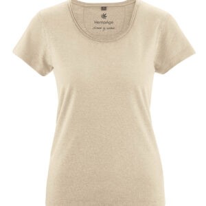 Ženska majica KR konoplja, bom. DH216 gobi