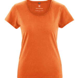 Ženska majica KR konoplja, bom. DH216 nectarine