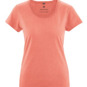 Ženska majica KR konoplja, bom. DH216 peach