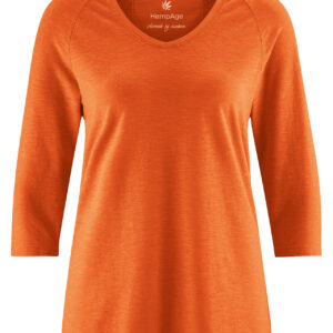 Ženska majica konoplja, bom. DH240 nectarine