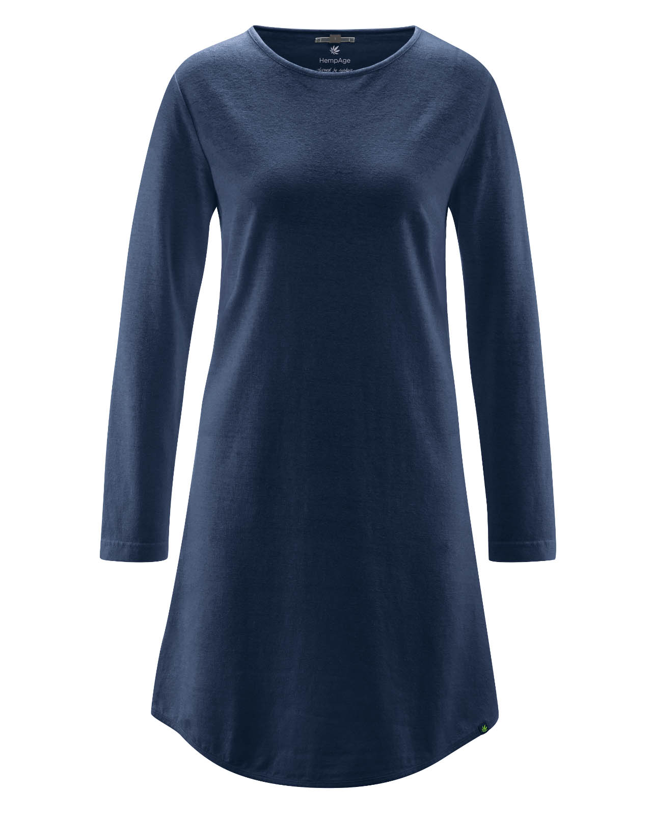 Ženska spalna srajca konoplja, bom. DH453 navy Ženska spalna srajca konoplja, bom. DH453 navy